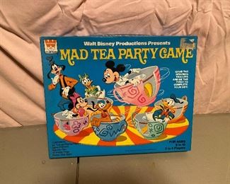 Walt Disney Mad Tea Party Game in Original Box