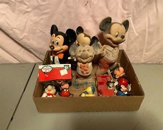 Assorted Mickey Mouse Figurines