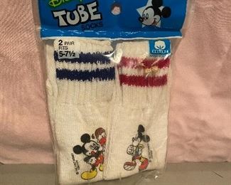 Disney Tube Socks in Original Packaging