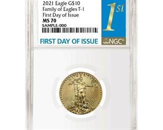 2021 $10 American Gold Eagle