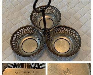 Sterling Snack/Nut Dish