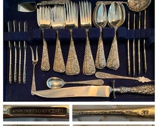 Stieff and S. Kirk & Son Sterling Flatware