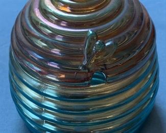 Glass Honey Pot