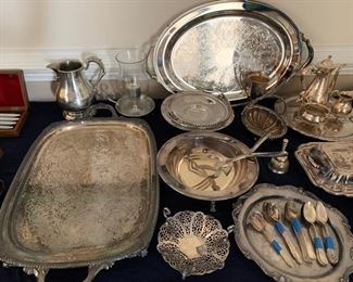 Assorted Silverplate