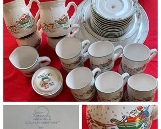 International Tableworks Country Christmas