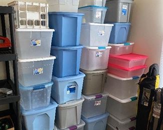 Plastic Storage Tubs