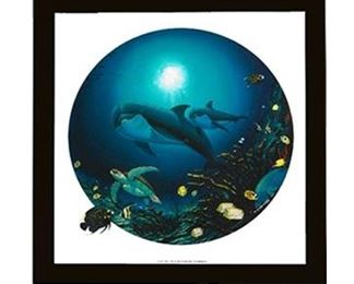 Wyland Giclee on Canvas with Wyland COA