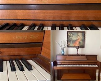 Upright Grand Piano with Bench