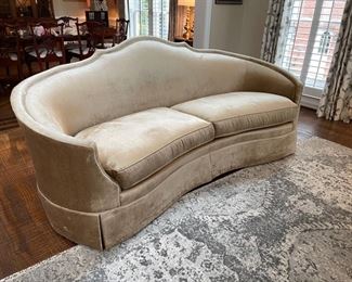 Sherrill Velvet Upholstered Sofa