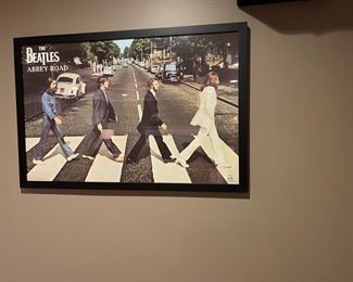 Beatles Framed Art