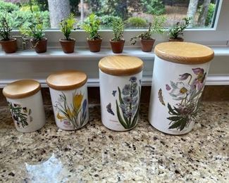 Botanical Canisters