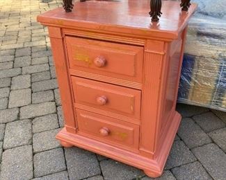 Painted nightstands (2)