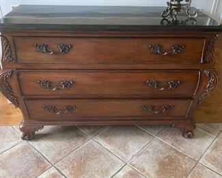 Chest of drawers with Granite top