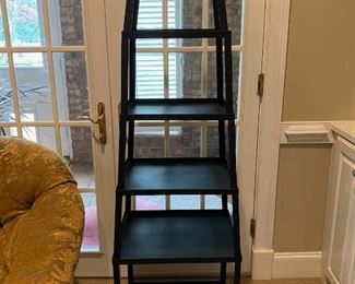 Ballard Designs Black metal Etagere