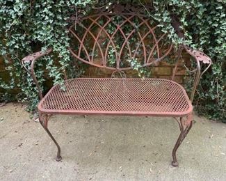 Wrought Iron bench