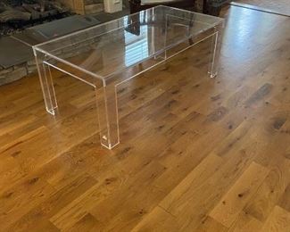 Ballard Design Acryllic coffee table