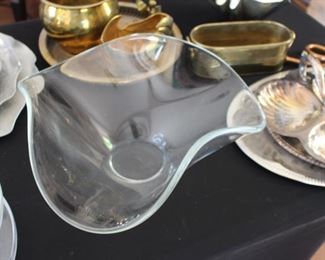 Mikasa crystal bowl
