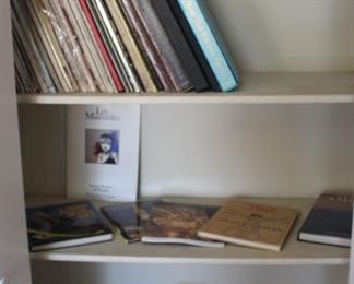 Vinyls, books