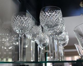 Waterford retired Colleen wine glasses