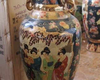 #4 $40.00 each Asian vases 24” height X 9” ( 7 available )