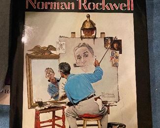BOOK CONTAINING ROCKWELL DRAWINGS