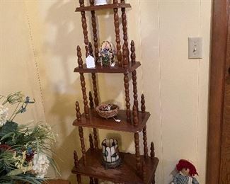WHAT-KNOT/KNICKKNACK SHELF, VINTAGE