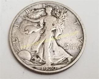 silver half dollar