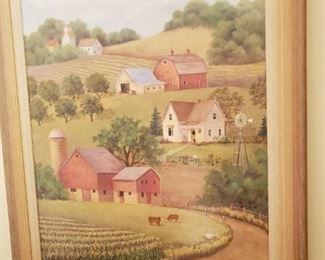 Rural Nebraska farm scene by Colleen Eubanks