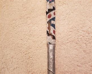 Beaded Native Tomahawk 