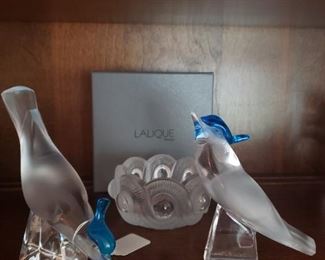 Lalique...birds and dish