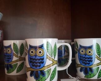 Vintage coffee cups