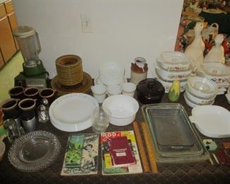 Corningware and  pyrex items