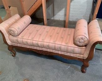 Ethan Allen Country French Bedside Window Bench!