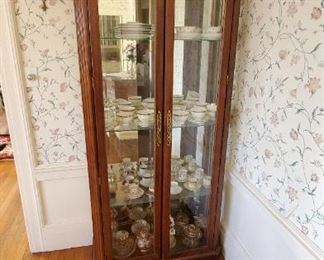 One of 2 Martinsville Display Cabinets