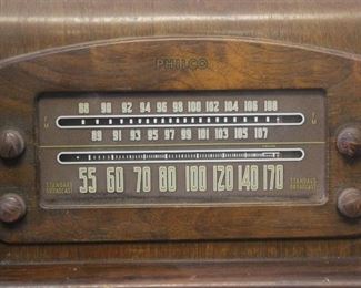 Antique Philco Radio Record Player