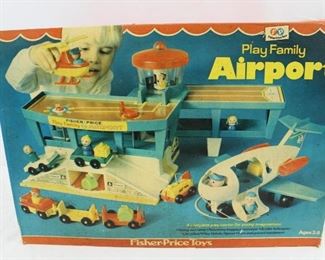Vintage Fisher Price Airport 