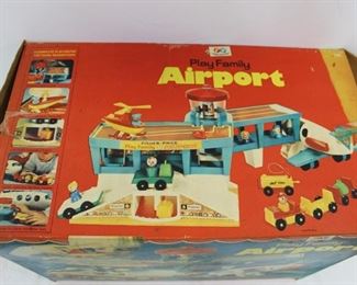 Vintage Fisher Price Airport 