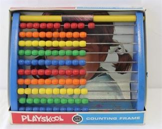 1969 PlaySkool Counting Frame