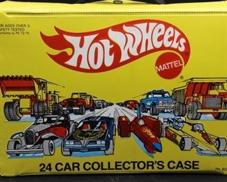 1983 Hot Wheels 24 Car Collector's Case
