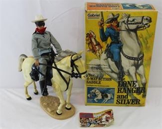 Lone Ranger & Silver Figurines