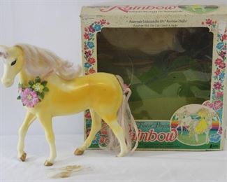 1983 Flower Princess RAINBOW Fairytale Unicorn