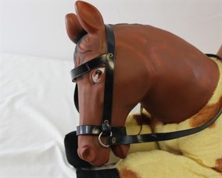 My-Toy Stuffed Horse w/ Saddle
