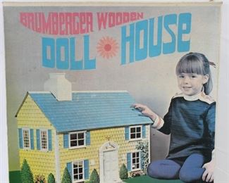 Brumberger Wooden Doll House No. 770