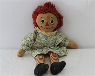 Vintage Raggedy Ann Doll