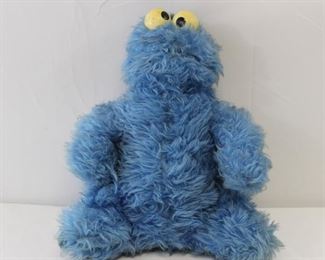Vintage 70s Cookie Monster Plush Toy