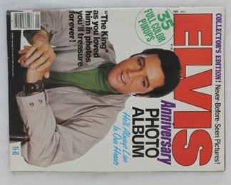 1978 Elvis Presley Anniversary Photo Album Magazine 