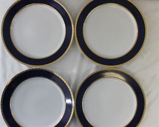 Germer Porcelanas Navy & Gold Dinnerware