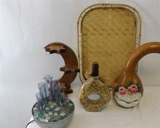 Baskets, Fountain, Vases, Candle Holders, Trinket Trays & more
