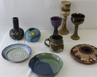 Ceramic Drinkware, Bowls, Vases