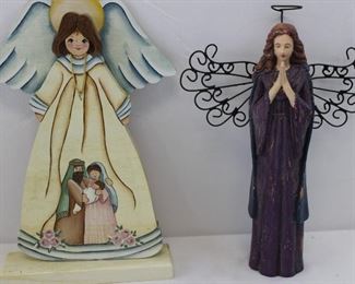 Candle Holders, Angels, Easter Décor